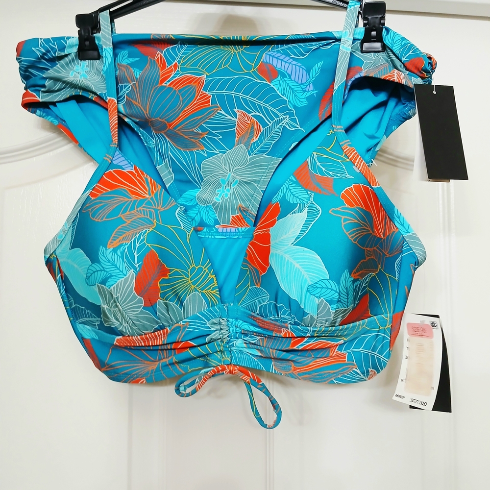 Kenneth Cole Turqoise Island Bikini Swimsuit NWT